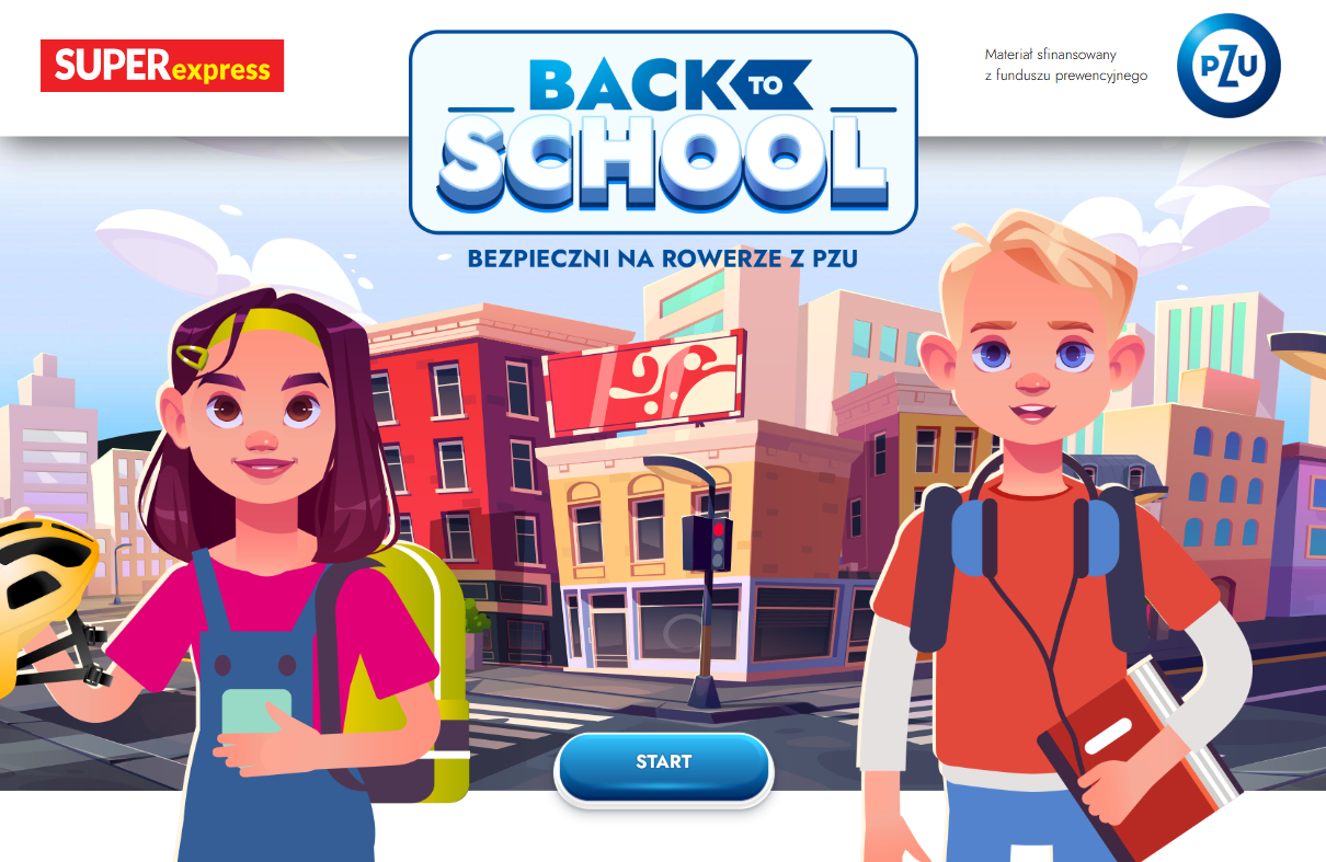 „Super Express” i PZU z akcją „Back to school. Bezpieczni na rowerze z PZU”